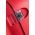 Βαλίτσα σκληρή 4 ρόδες κόκκινη Samsonite Termo Young Spinner Vivid Red 77 cm, λεπτομέρεια κλειδαριά