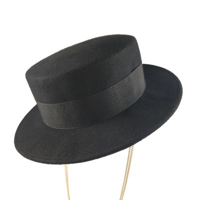 Καπέλο μάλλινο γυναικείο μαύρο chevalier