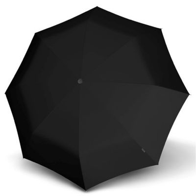 Automatic Open - Close Folding Umbrella Knirps A.200 Duomatic Medium Black