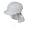 Καπέλο τζόκεϊ καλοκαιρινό γκρι βαμβακερό με μπαντάνα και αντηλιακή προστασία Sterntaler