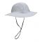 Outdoor Hat With Big Brim And UV Protection CTR Summit Expedition Light Grey