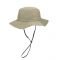Summer Hat With Big Brim And UV Protection CTR Summit Pack-It  Khaki