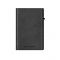 Leather Vertical Wallet Tru Virtu Click & Slide Sleek Nappa Black