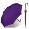 Ομπρέλα μεγάλη αυτόματη μωβ με ρέλι United Colors of Benetton Long Stick Umbrella Purple