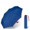 Ομπρέλα σπαστή μονόχρωμη μπλε με ρέλι United Colors of Benetton Folding Manual Umbrella Blue
