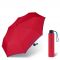 Ομπρέλα σπαστή μονόχρωμη κόκκινη με ρέλι United Colors of Benetton Folding Manual Umbrella Red