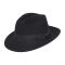 Winter Woolen Crushable Hat Hat You  Black