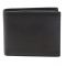 Leather Horizontal Wallet Dakar Dakota Spray DKB1013 Black