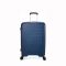 Medium Hard Expandable Luggage 4 Wheels  Verage Diamond  Dark Blue