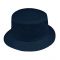 Καπέλο καλοκαιρινό βαμβακερό bucket σκούρο μπλε