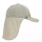 Summer UV Protection And Neck Cover CTR Nomad Trucker Cap Beige