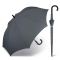 Ομπρέλα μεγάλη αντιανεμική αυτόματη  γκρι καρώ Happy Rain Gents Golf AC Kinematic Pepita