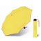 Ομπρέλα σπαστή μονόχρωμη χειροκίνητη κίτρινη με ρέλι United Colors of Benetton Folding Manual Umbrella Lemmon Verbena