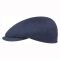 Summer Linen Flat Cap Stetson Blue