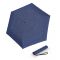 Ομπρέλα mini σπαστή μονόχρωμη μπλε Knirps US.050 Ultra Light Slim Manual Folding Umbrella Rain Blue