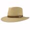 Καπέλο ψάθινο Panama ανδρικό καλοκαιρινό με δερμάτινο λουράκι