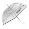 Ομπρέλα μεγάλη, γυναικεία διάφανη χειροκίνητη Guy Laroche Manual Stick Umbrella Transparent