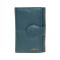 Women's Vertical Leatrher Wallet LaVor Light Blue