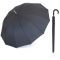 Ομπρέλα μεγάλη αντιανεμική αυτόματη  μαύρη Pierre Cardin Long AC Black