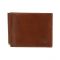 Leather Bank Note Wallet Marta Ponti Tagus Wallet Cognac