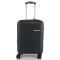 Βαλίτσα σκληρή καμπίνας επεκτάσιμη μαύρη με 4 ρόδες Rain 4W Εxpandable RB8089 Luggage 55 cm Black