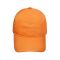 Καπέλο παιδικό καλοκαιρινό τζόκεϊ βαμβακερό πορτοκαλί