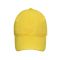 Καπέλο παιδικό καλοκαιρινό τζόκεϊ βαμβακερό κίτρινο