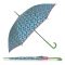 Ομπρέλα μεγάλη αυτόματη  αντιανεμική  μπλε φλοράλ Gotta Stick Umbrella Floral Blue