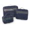 Set 3 Organizer Bags Gabol Blue