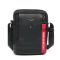 Τσάντα ώμου ανδρική μαύρη Aeronautica Militare Bolt Shoulder Bag AM-491 Black