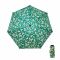 Mini Folding Manual Umbrella Pierre Cardin Floral Green
