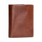 Men's Vertical Leather Wallet 7.Dots Mercury 70-003 Cognac