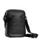 Men's Leather Shoulder Bag 7.Dots Earth 60-102BLK S Black