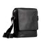 Men's Leather Shoulder Bag 7.Dots Earth 60-103BLK L Black