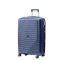 Βαλίτσα σκληρή μεγάλη μπλε με 4 ρόδες Nautica Luggage 4W Blue