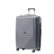Βαλίτσα σκληρή μεγάλη γκρι με 4 ρόδες Nautica Luggage 4W Grey