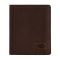 Leather Vertical Wallet Camel Active Dust Brown