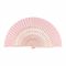 Wooden Perforated Fan Joseblay Pink