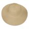 Καπέλο πλατύγυρο γυναικείο ψάθινο μπεζ  Women's Straw Hat Beige