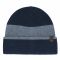 Σκούφος πλεκτός δίχρωμος μπλε - γκρι Chaos Mika Beanie Navy