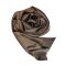 Men's Silk Scarf Square Dots Beige