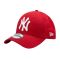 Καπέλο τζόκεϊ κόκκινο New York Yankees New Era 9Forty League Essential Red