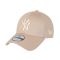 Καπέλο τζόκεϊ μπεζ New York Yankees New Era 9Forty League Essential Beige