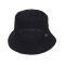 Καπέλο γυναικείο ψάθινο μαύρο Women's Straw Bucket Hat Black