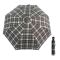 Ομπρέλα αυτόματη σπαστή καρώ Pierre Cardin Delta Automatic Folding Checked Umbrella Green
