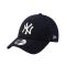 Καπέλο τζόκεϊ μπουκλέ σκούρο μπλε New York Yankees New Era 9Forty Borg Neyyan Cap Dark Blue / White