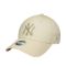 Women's Summer Cotton Cap New York Yankees New Era 9 Forty Metallic Logo Ecru