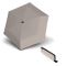 Ομπρέλα mini σπαστή μονόχρωμη μπεζ Knirps X4U Ultra Light Slim Manual Folding Umbrella Sesame