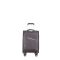 Βαλίτσα μαλακή καμπίνας γκρι με 4 ρόδες  Verage Bristol 4W S Grey