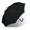 Ομπρέλα μεγάλη αυτόματη μαύρη Happy Rain Essentials  Long Stick Umbrella Black
